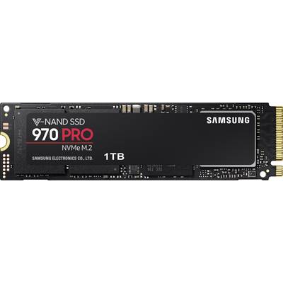 Samsung 970 PRO 1 TB NVMe/PCIe M.2 internal SSD  M.2 NVMe PCIe 3.0 x4 Retail MZ-V7P1T0BW