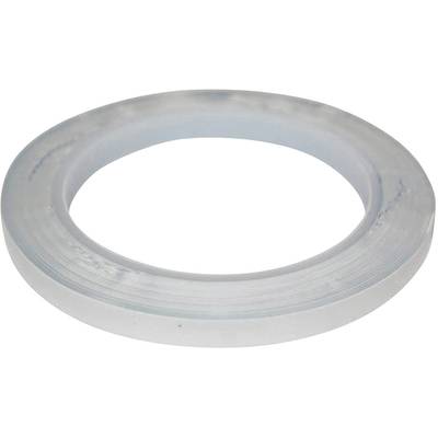 A roll of clear double-sided adhesive tape. It has a thin, flexible structure and is suitable for invisible fixing.