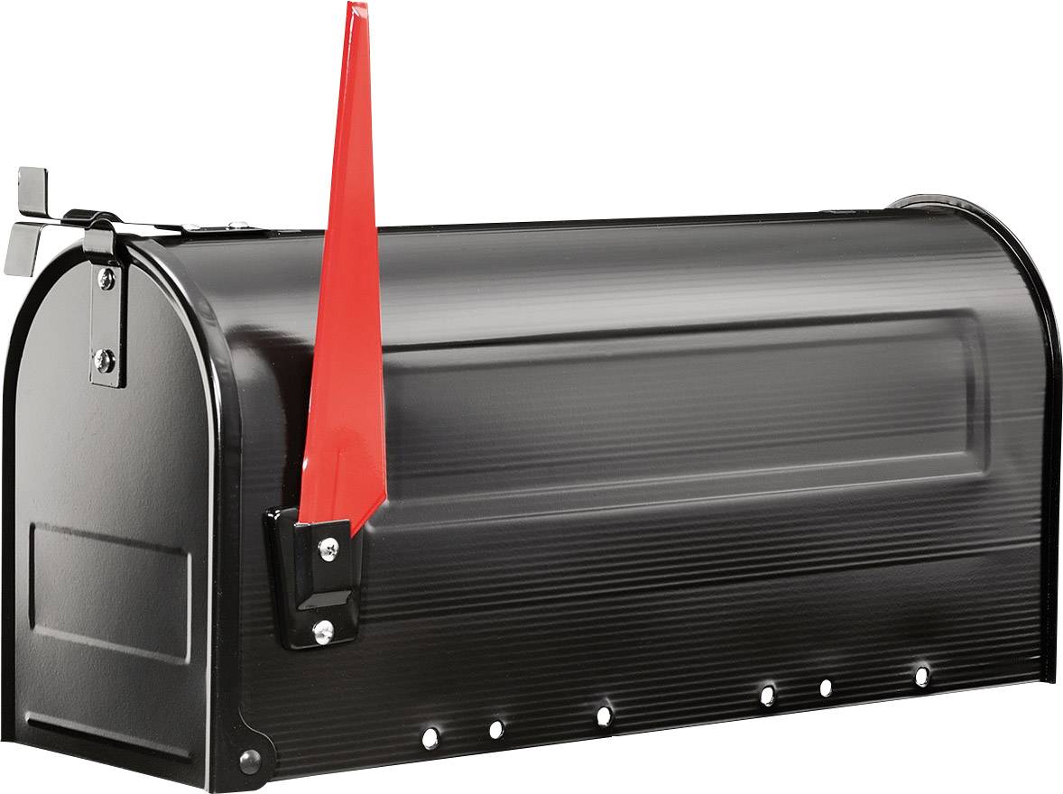 Burg Waechter 18610 US-BOX 891 S Letterbox Steel plate Black