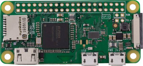 Raspberry Pi® Zero W Wo Gpio Raspberry Pi® Zero W 512 Mb 1 X 10 Ghz 5261