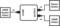 Diagram shows an HDMI signal entering a box. Two outputs: stereo audio and HDMI video emerging from the box.