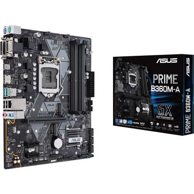 Asus PRIME B360M-A Motherboard PC base Intel® 1151v2 Form factor Micro-ATX Motherboard chipset Intel® B360