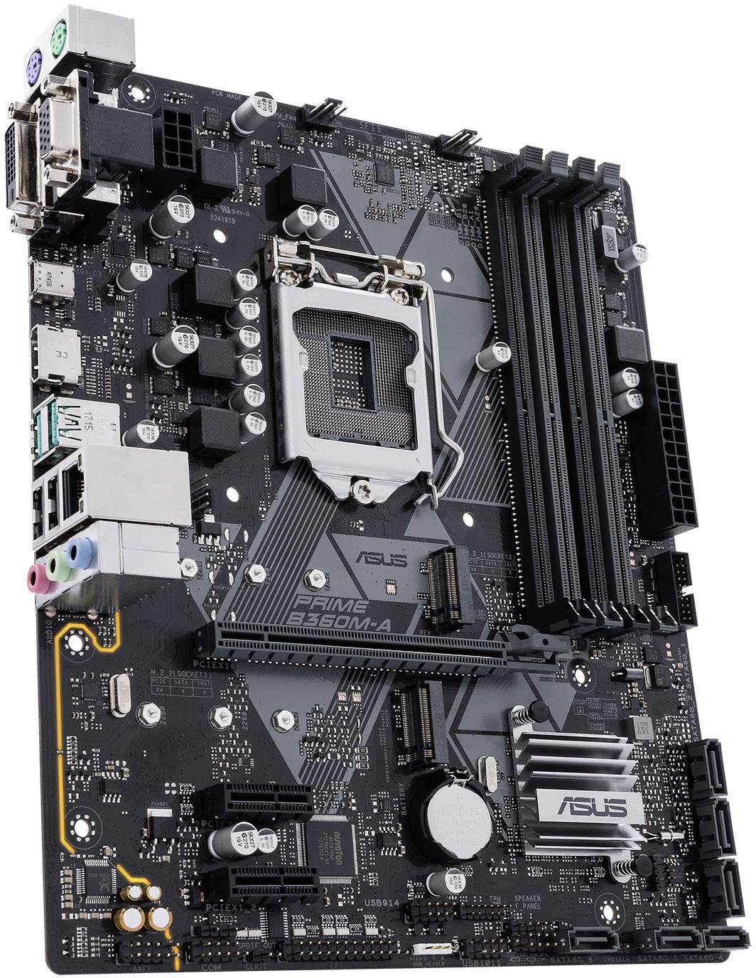 Asus PRIME B360M-A Motherboard PC base Intel® 1151v2 Form factor Micro