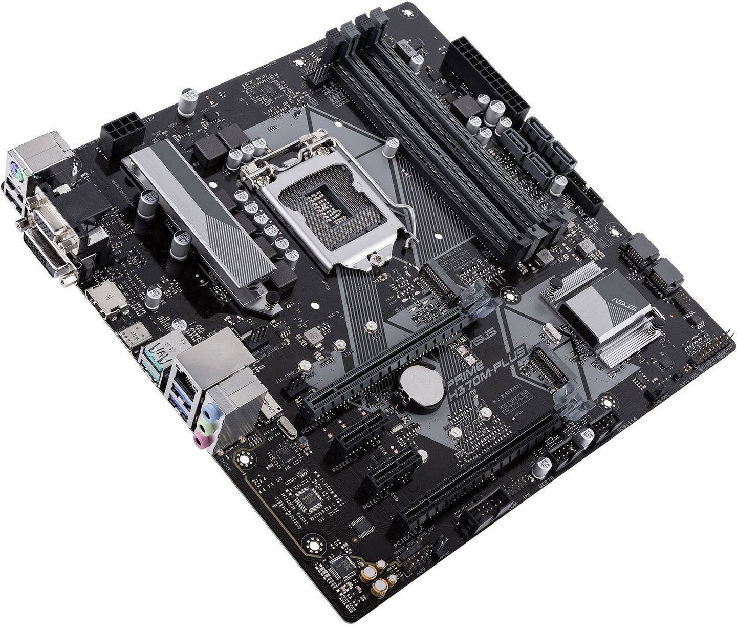 Asus Prime H370m Plus Motherboard Pc Base Intel® 1151v2 Form Factor