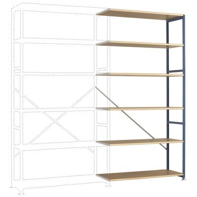 Manuflex RP1427.7016 Shelving rack (extension) 120 kg (W x H x D) 1220 x 2500 x 500 mm Steel powder-coated Anthracite Wo