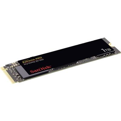 SanDisk Extreme PRO® 3D 1 TB NVMe/PCIe M.2 internal SSD M.2 NVMe PCIe 3.0 x4 Retail SDSSDXPM2-1T00-G25-0