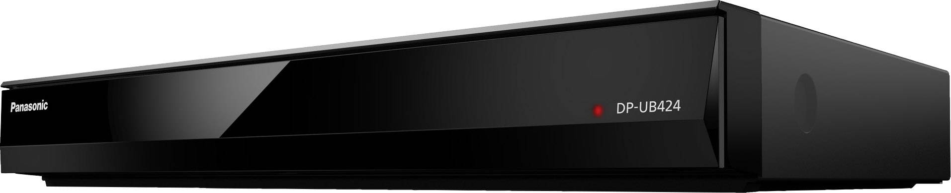 Panasonic DP-UB424 UHD Blu-ray player 4K Ultra HD, Wi-Fi, Smart TV, Amazon Alexa support, Google Assistant support Black
