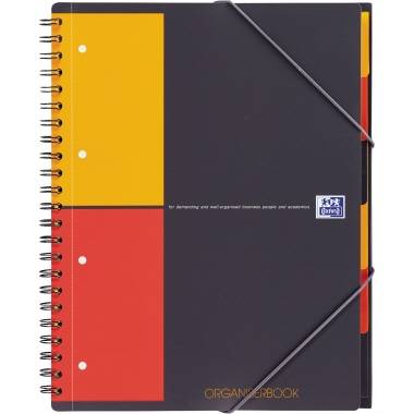 Oxford Notepad 100102777 Grey, Orange, Red A4+ Squared No. of sheets: 80