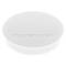 A round, white tin with the embossed 'magnetoplan' lettering on the lid.
