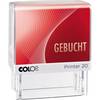 Colop 100672 Stamp (text) Red 38 x 14 mm (W x H)