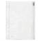 Transparent zip-up document wallet, perfect for securely storing documents in folders.