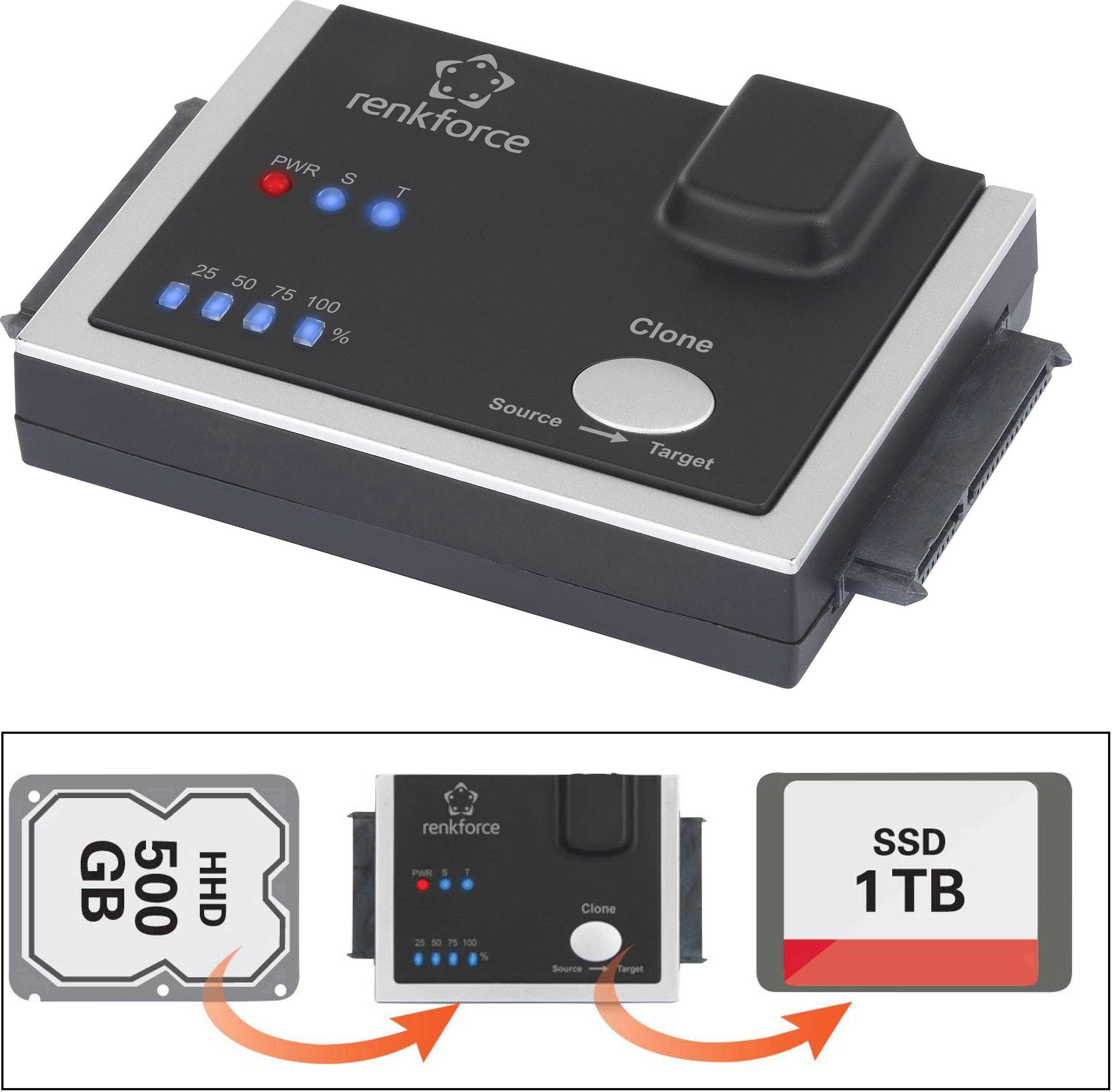Renkforce 1x HDD copy station SATA