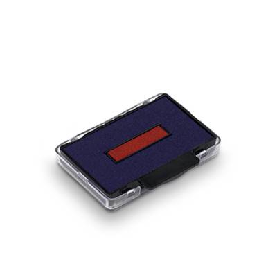 Trodat Stamp replacement pad 6/4750/2 78253 41 x 24 mm (W x H) Red blue 2 pc(s)