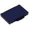 Black plastic case with dark blue felt lining, rectangular, palm-sized.