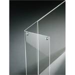 Sigel Table Stand TA 210 DIN A4 213 x 302 mm L-Shape Arcyl crystal clear
