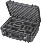 Waterproof plastic case with CAM insert 464 x 366 x 176 mm