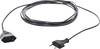 HAWA R696 Current Cable extension 2.5 A Black 3.00 m H03VVH2-F 2X 0,75 mm² ribbon