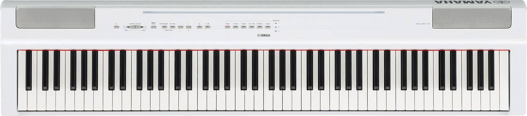 Yamaha P-125WH Electric piano White incl. PSU | Conrad.com