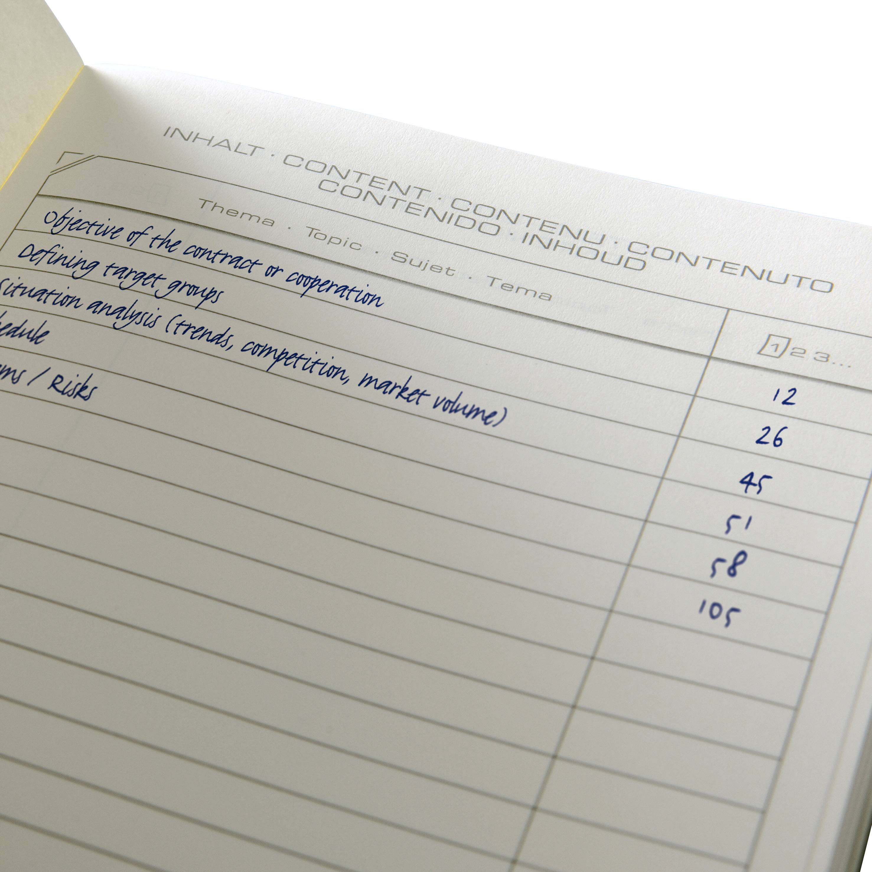 Sigel CONCEPTUM® CO309 Notebook Dotted Black No. of sheets: 97 A5-4