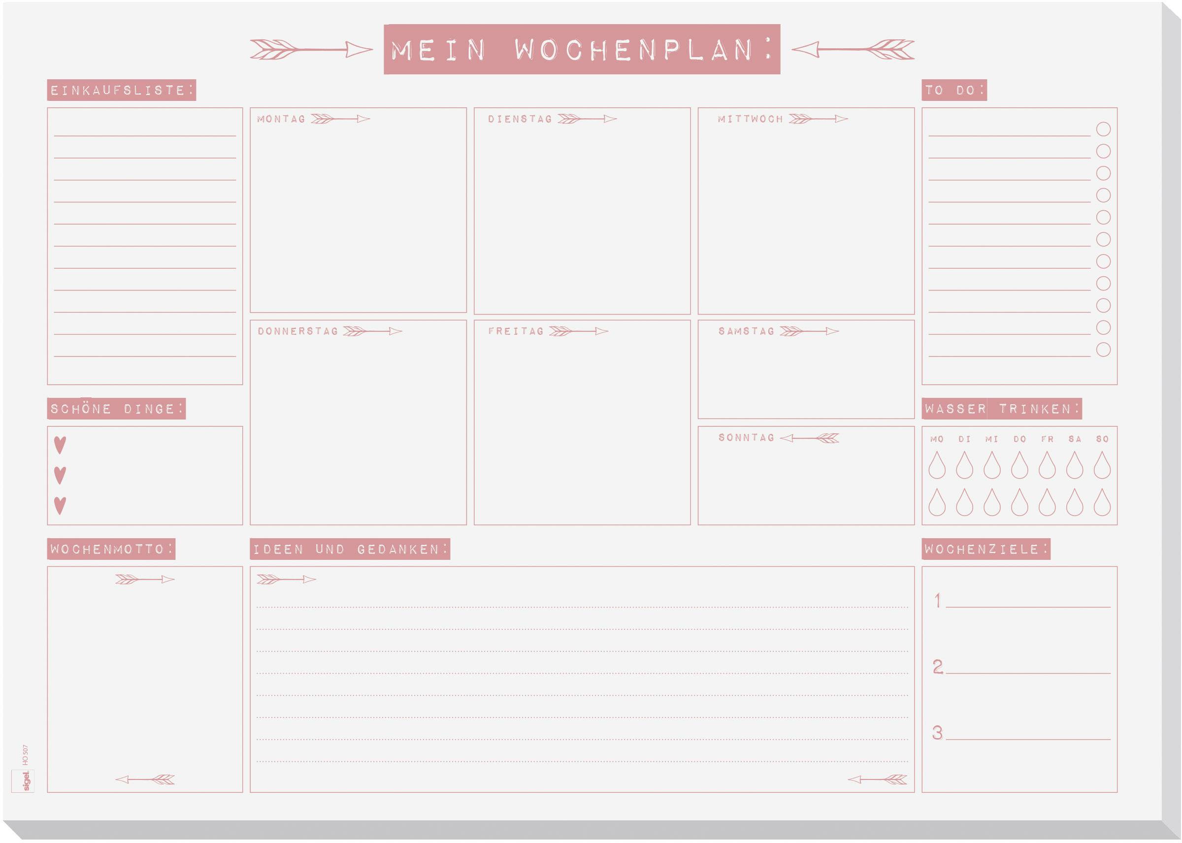 desk pad planner