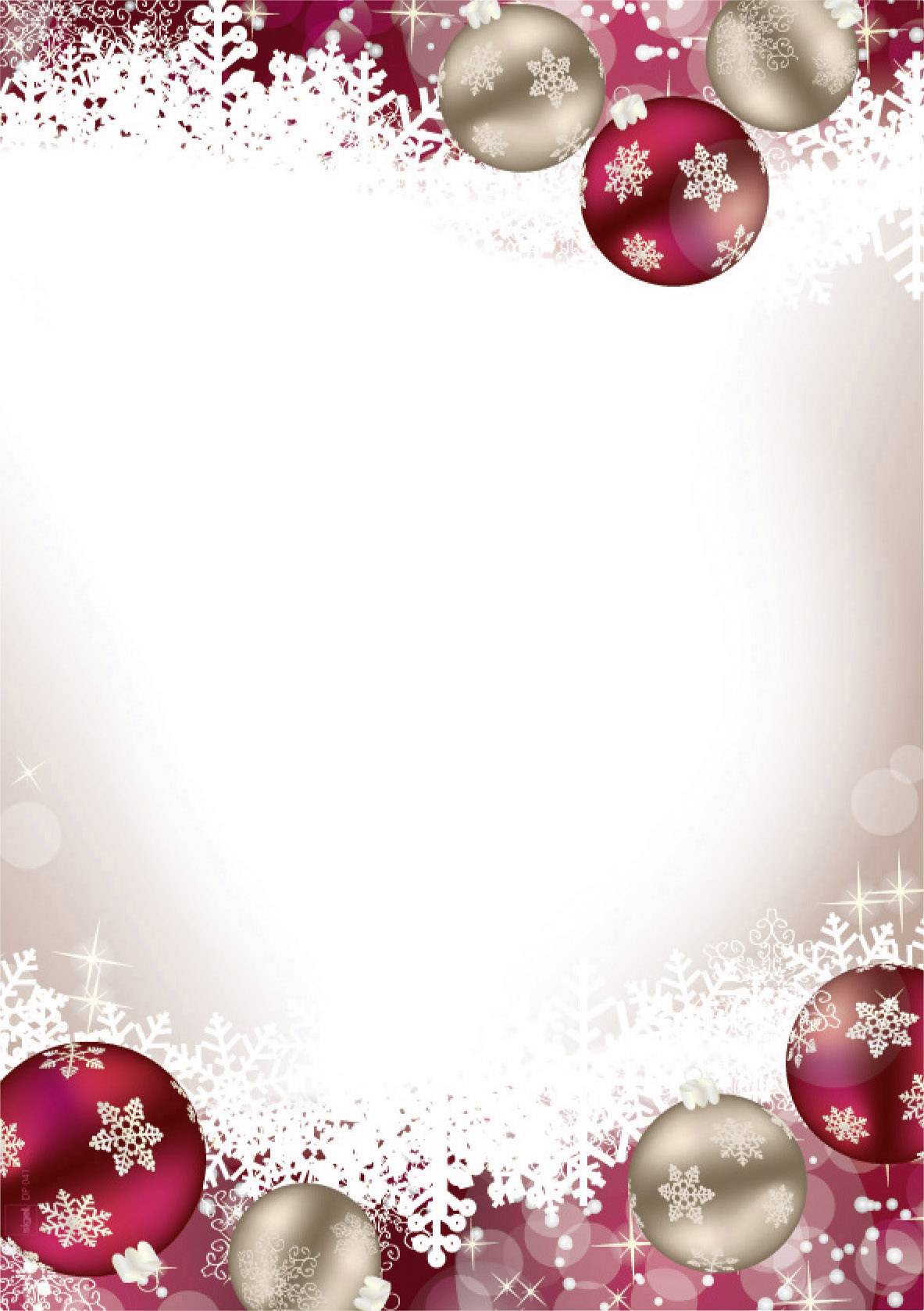 a4 christmas printing paper