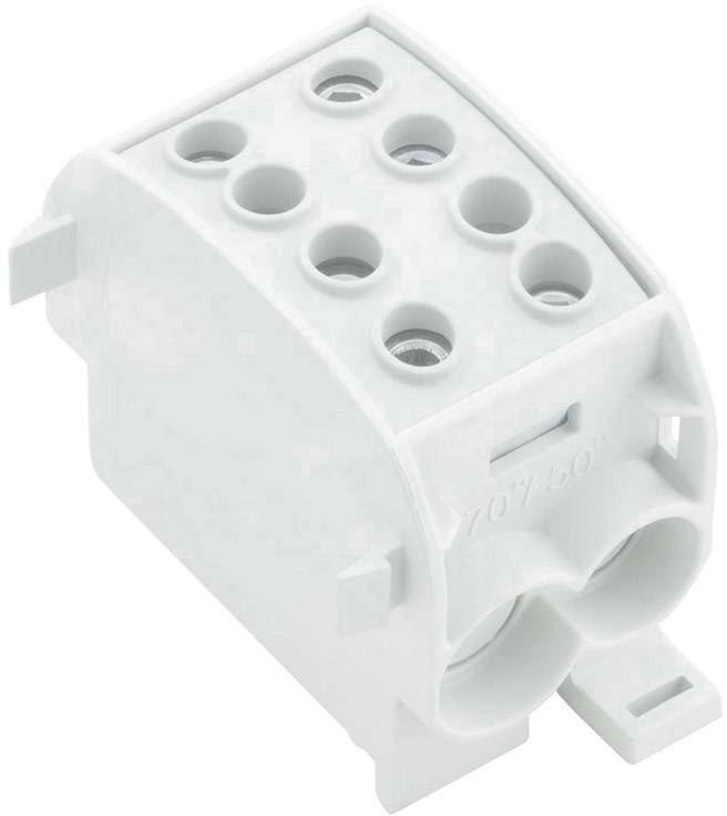 Weidmüller 1561770000 Distributor serial terminal Screws Light grey 3 pc(s)