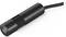 A black cylindrical sensor with a cable, possibly for industrial applications or data acquisition.