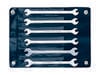 Bahco 1933M/6T Double-ended open ring spanner set 6-piece Spanner size (metric) 4 - 7 mm