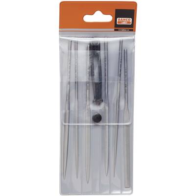 Bahco 2-470-14-4-0 Needle file set 6 pcs. 140 mm in plastic bag   1 pc(s)