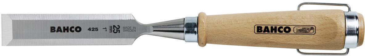 Ripping chisel, wooden handle, nickel-plated steel ring, 26 X 140 mm Bahco 425-26
