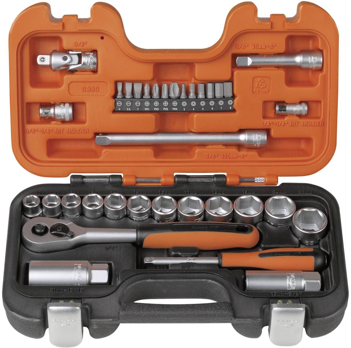 Bahco Bit set 34-piece S330