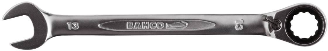 A silver ring key with the imprint 'BAHCO' and the number '13'.