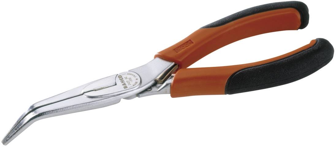 A pointed pliers with red handles, suitable for gripping and bending wires in craft or mechanical work.