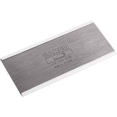 Flat metal file with the inscription 'BAHCO 474-150-0-80 Made in Portugal'.