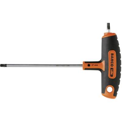T-shaped screwdriver by Bahco with a long shaft and ergonomic handle, suitable for securing screws in confined spaces.
