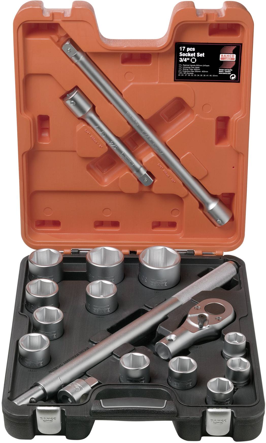 Bahco Bit set 17-piece SLX 17