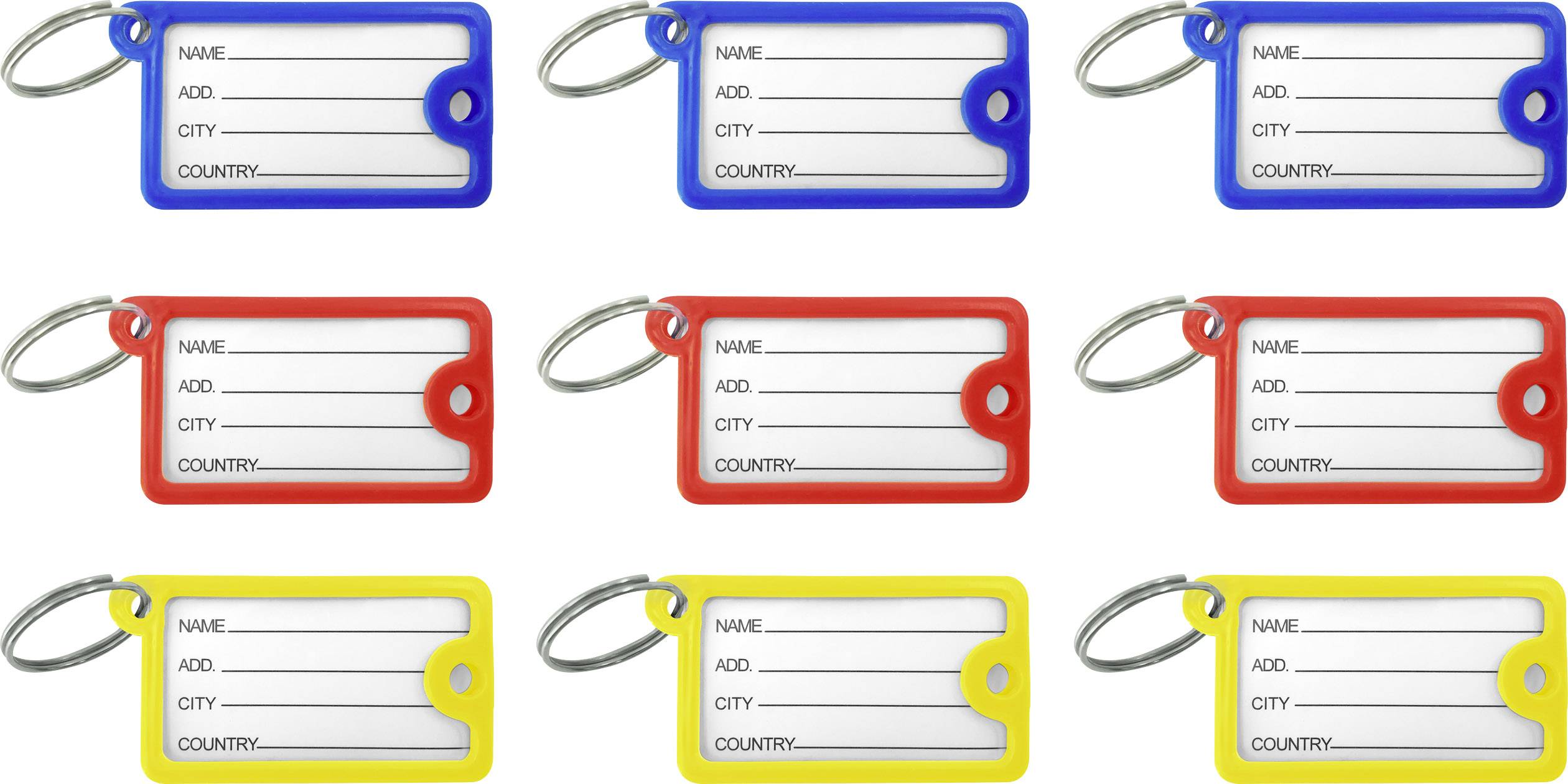 Basetech Key ring BT-1697191 OW180328-2 9 pc(s)