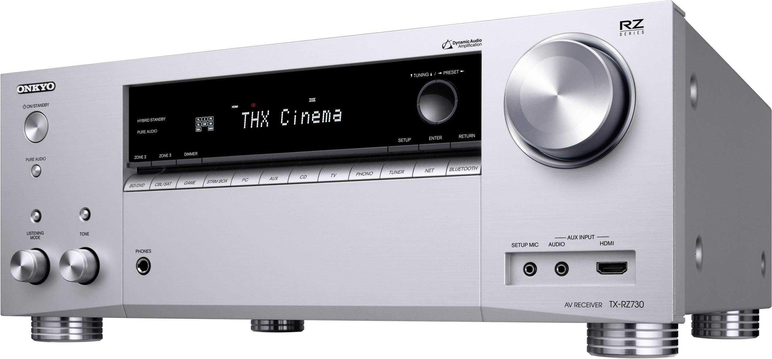 Onkyo Tx Rz730 9 2 Av Receiver 9x175 W Silver Airplay Bluetooth Dolby Atmos Usb Conrad Com