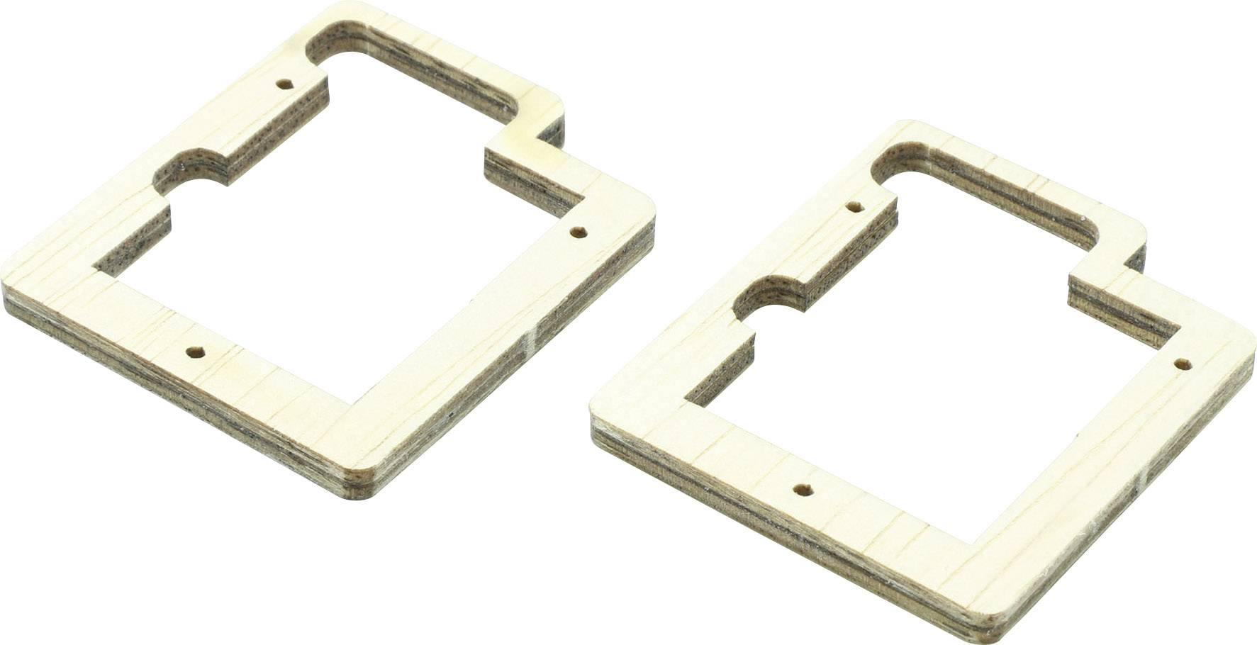 Master Servo bracket (L x W x H) 30 x 36 x 4 mm 1 Pair
