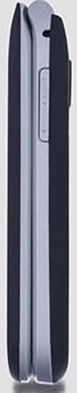 beafon SL630 Big button flip top mobile phone Black, Silver-2