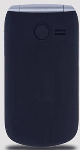 beafon SL630 Big button flip top mobile phone Black, Silver-6