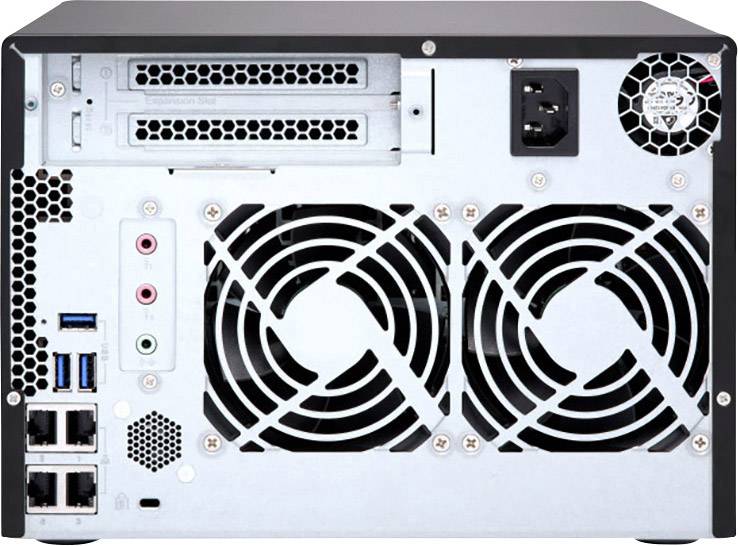 QNAP TS-673 NAS server casing 6 Bay 2x M2 slot TS-673-8G-6