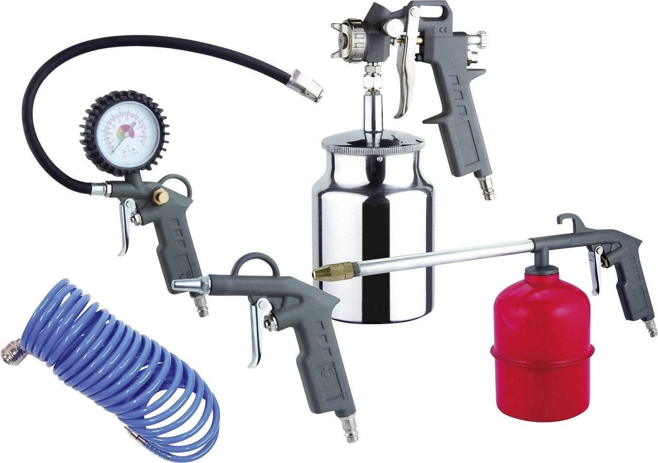 Aerotec Pneumatic tool set 8 bar