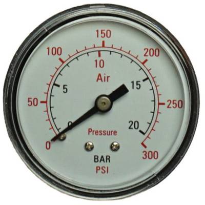 Aerotec Manometer 9414582  Connector (pressure gauge): Back side  External thread 1/4" 1 pc(s)