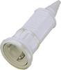 MENNEKES 10751 Safety mains socket Plastic 230 V White IP44