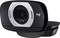 A black webcam with a silver ring around the lens, with 'HD 1080p' written on it.