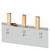 'Phase busbar with three copper conductors, designated as L1, L2 and L3.'