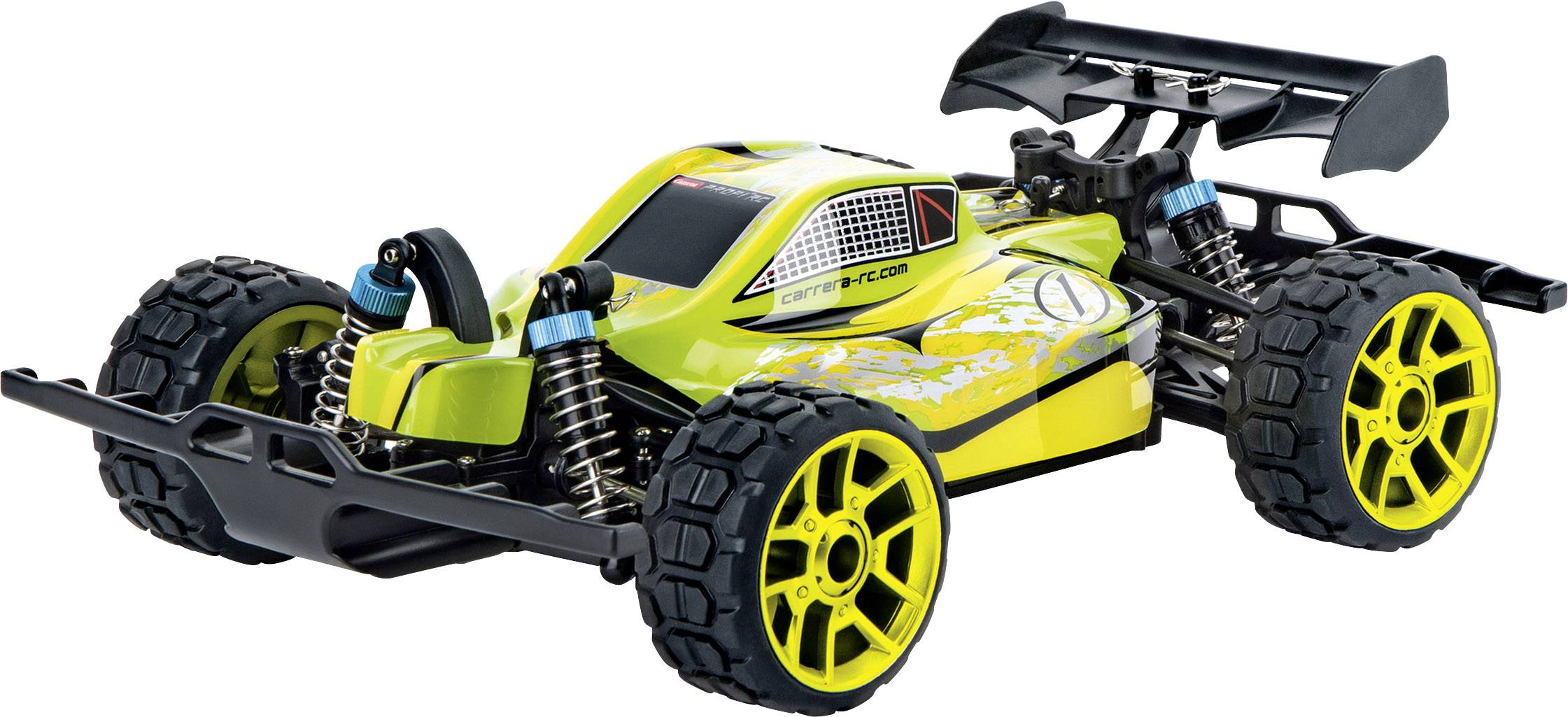 Carrera RC 370183012 Lime Star 1:18 RC model car for beginners Electric  Monster truck 4WD Incl. batteries and charger 