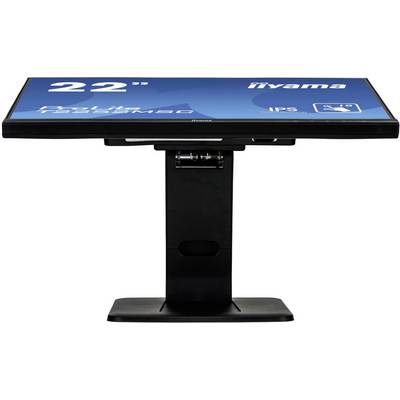 Iiyama ProLite T2252MSC Touchscreen EEC: F (A - G) 54.6 cm (21.5 inch) 1920 x 1080 p 16:9 7 ms VGA, HDMI™, DisplayPort I-8