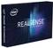 Packaging of the Intel RealSense D415 depth camera, showing product name and logo. Includes 3D sensing technology.